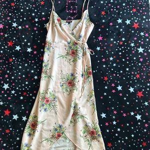 Top shop wrap around dress